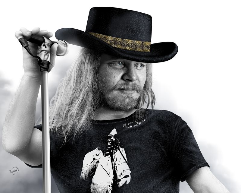 Ronnie Van Zant of Lynyrd Skynyrd