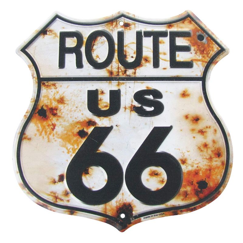 Route 66 Highway Signs