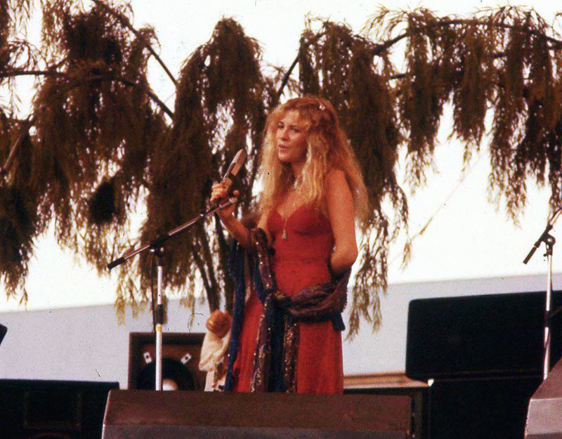 Stevie Nicks at JFK Stadium, 1978