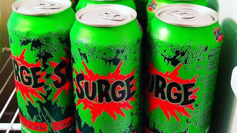 Surge (1997-2003) – Mountain Dew’s Hyperactive Cousin