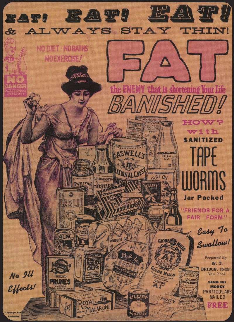 Tapeworms for Weight Loss! (1900s)