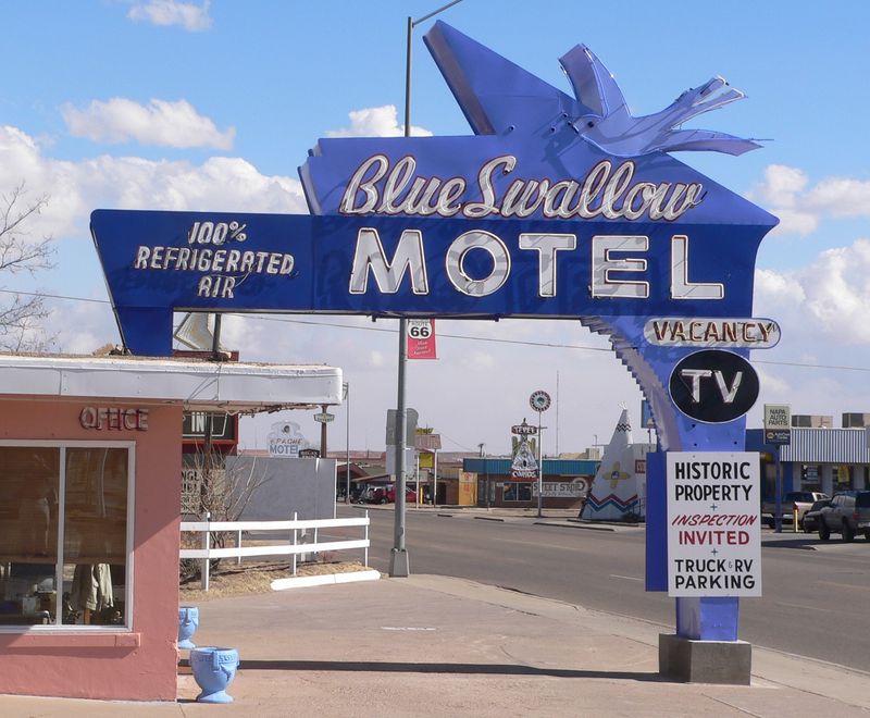 The Famous Blue Swallow Motel