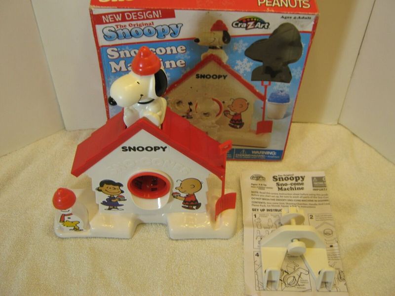 The Snoopy Sno-Cone Machine