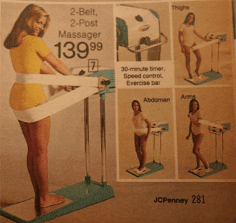 The Vibrating Belt: 1950s Fitness Craze