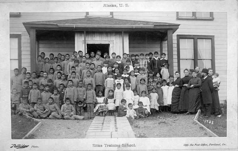 Tlingit Tribe Gathering, 1905