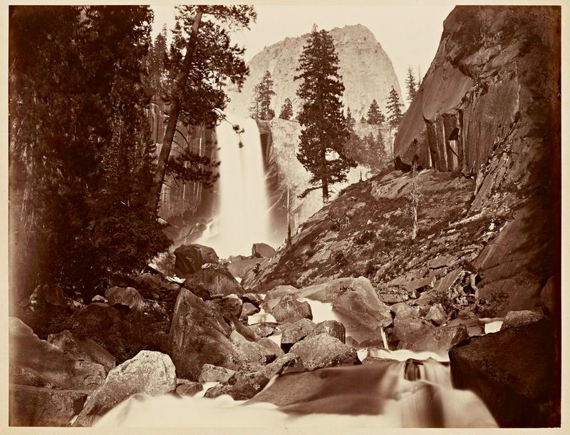 Yosemite Falls, 1861