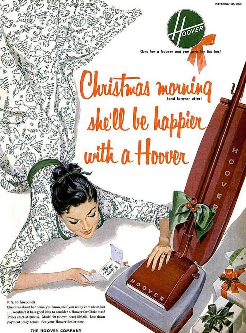 Your Wife Wants This Vacuum for Christmas (1950s)