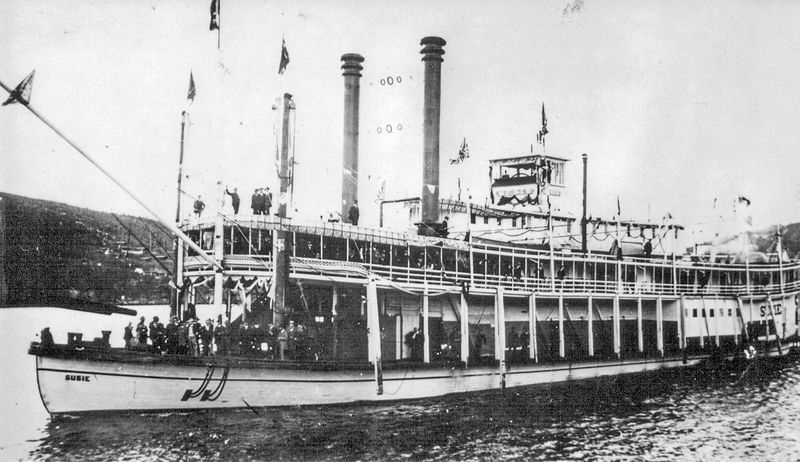 Yukon River Steamboat, 1904