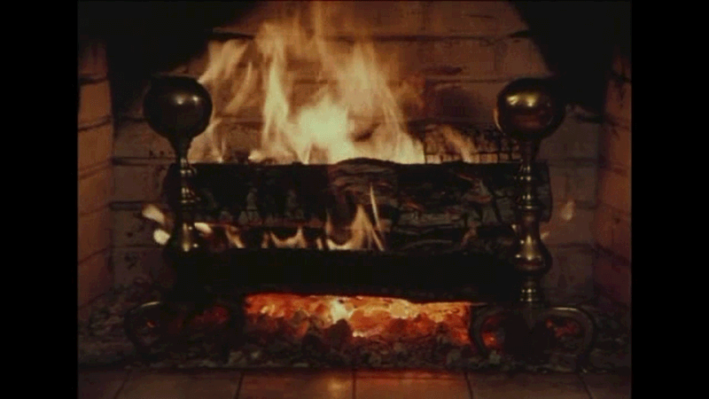 Yule Log Viewing