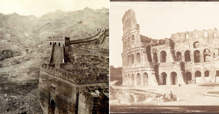 History In Photos: 20 Of The Oldest Known Pictures Of Iconic Landmarks