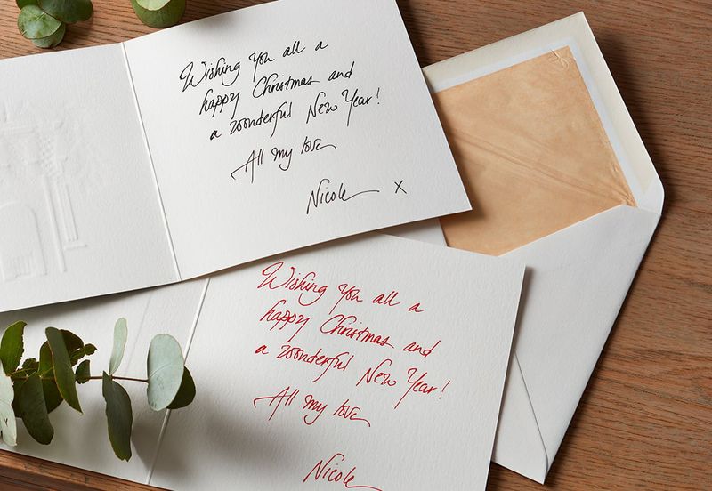 Handwritten Christmas Cards