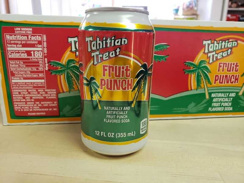Punch-Top Soda Cans
