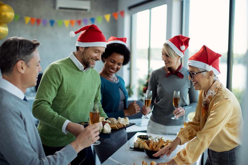 The Office Christmas Party with Everything Over-the-Top