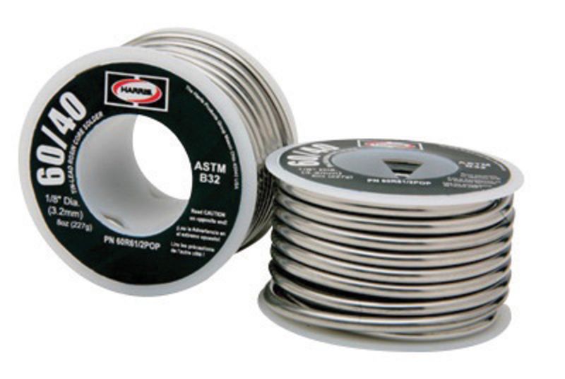 Lead Solder and Rosin Core Wire