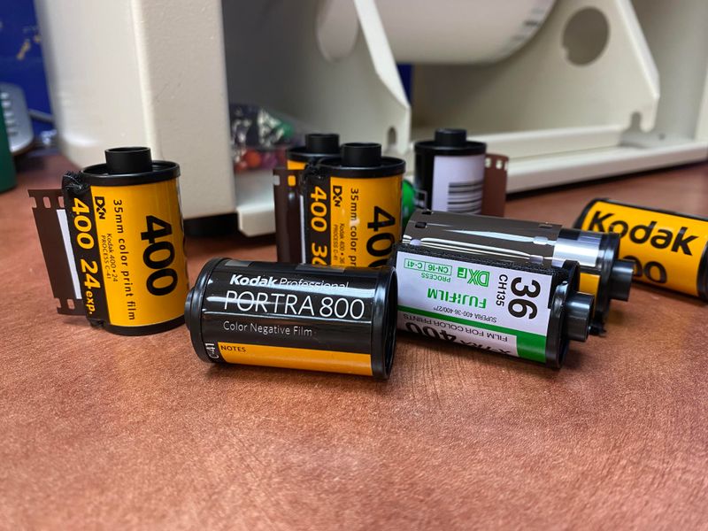 Film Canisters (Empty or Possibly Full?)