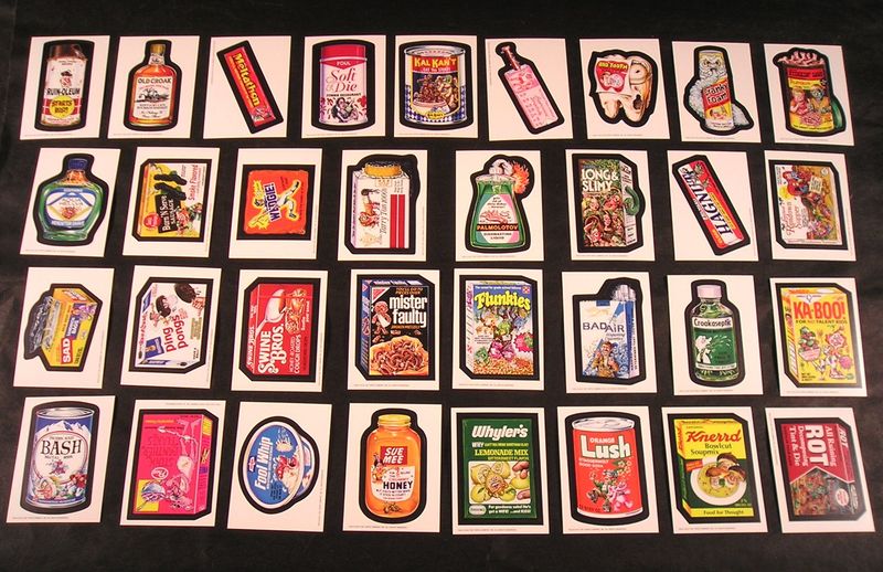 Wacky Packages Stickers
