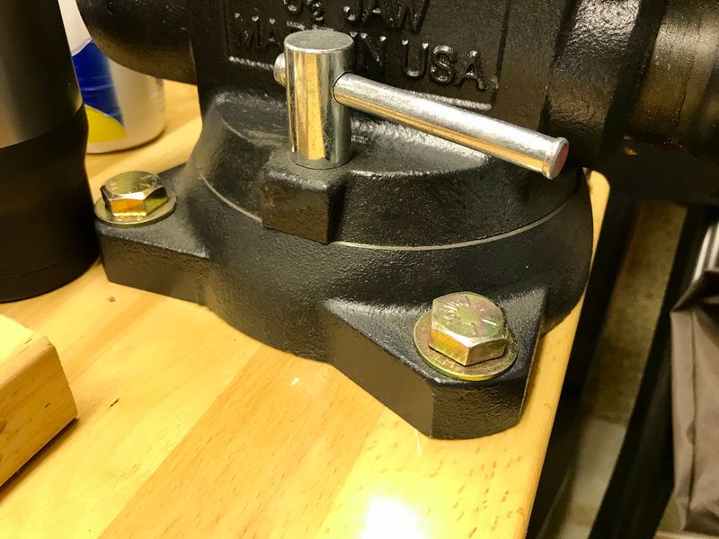 Bench Vises Bolted to EVERYTHING