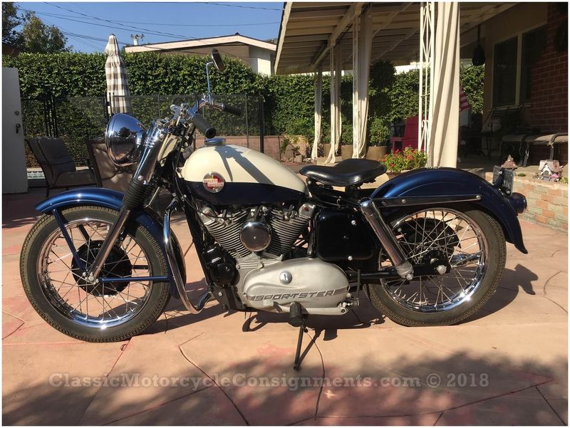 The Classic Harley Davidson 1957