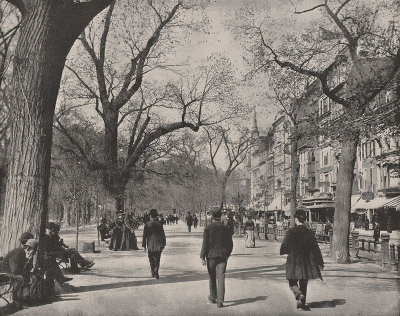 Boston Common, 1895