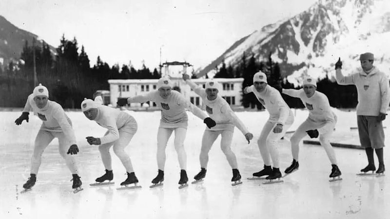 First Winter Olympics in Chamonix, France