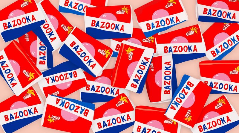 A Pack of Bubble Gum (Bazooka or Double Bubble)