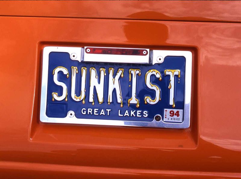 License Plates That Told Stories