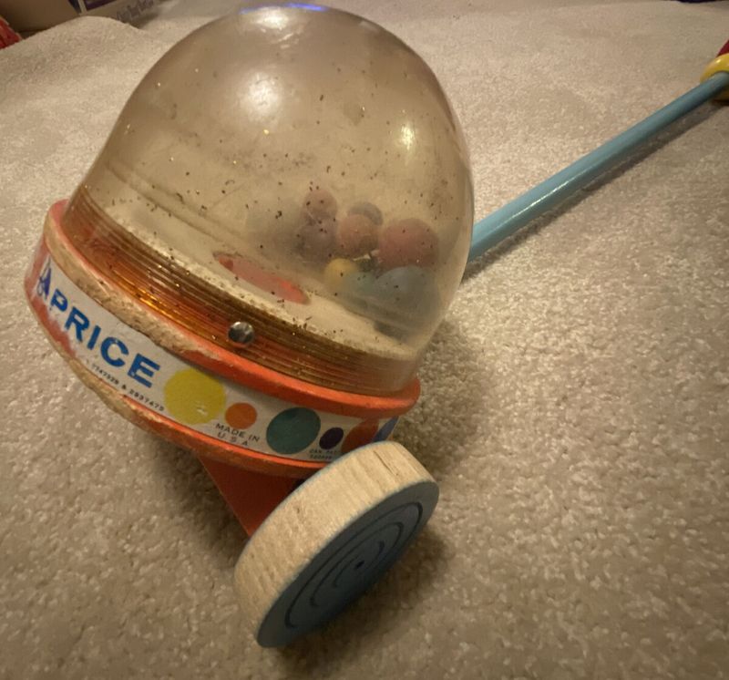 Corn Popper Push Toy