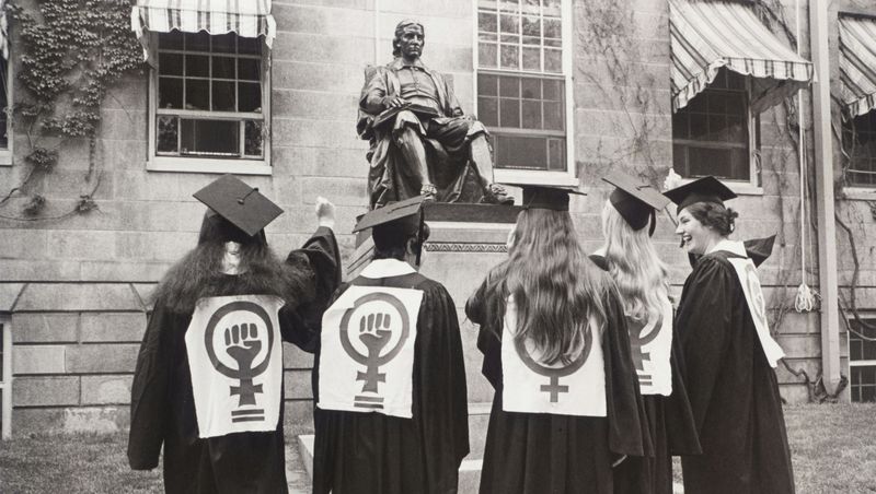 Harvard Yard, 1970