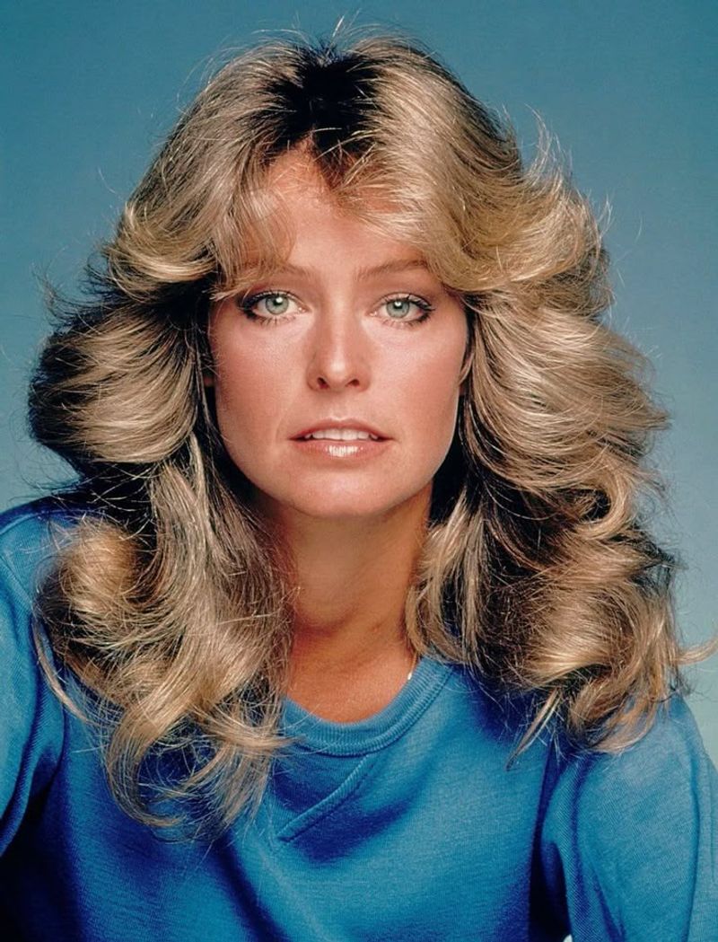 Feathered Hair That Defied Gravity