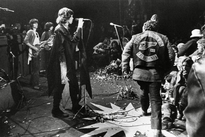 The Rolling Stones at Altamont (1969)