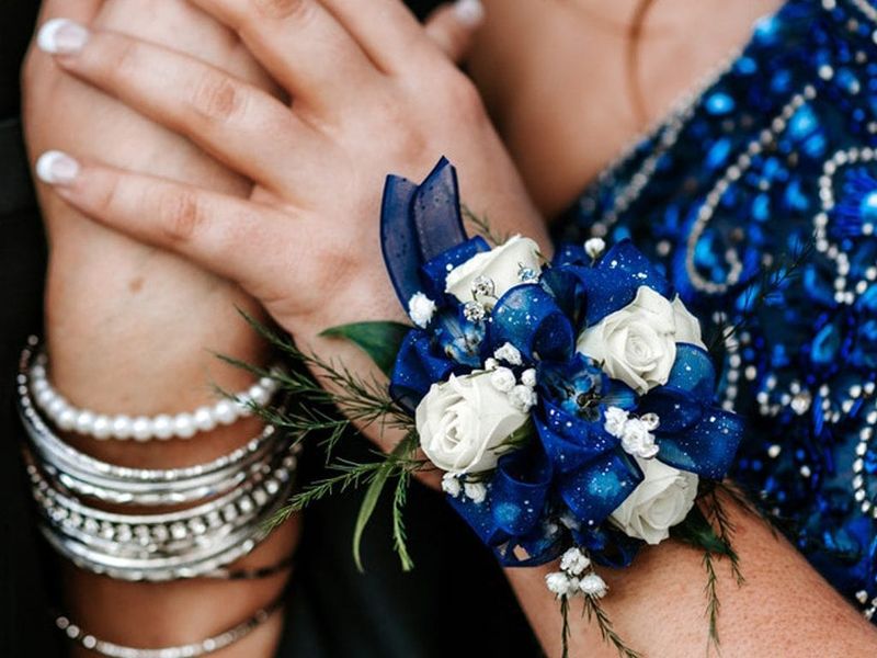 Giant Corsages That Covered Half Your Arm