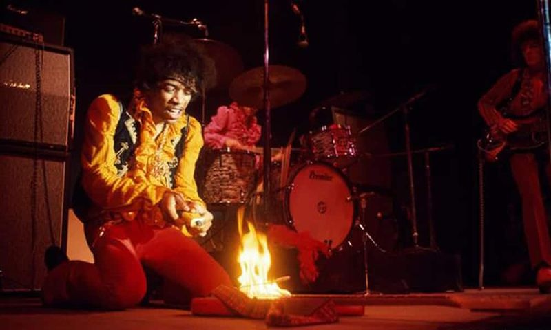 Jimi Hendrix at Monterey Pop Festival (1967)