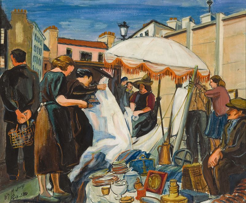Street Artists on the Left Bank