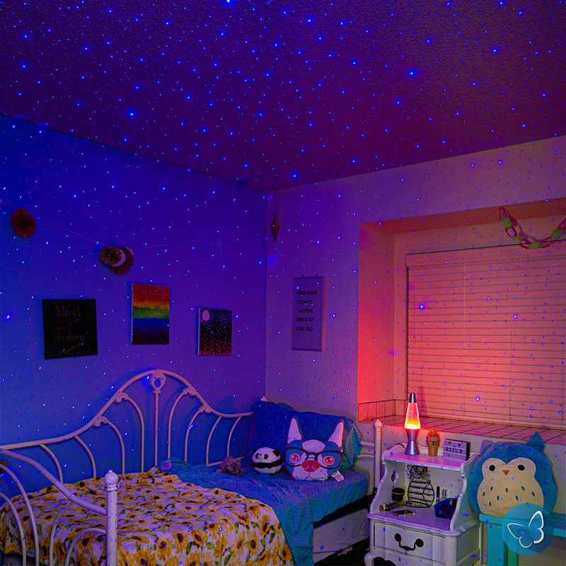 Glow-in-the-Dark Stars on the Ceiling