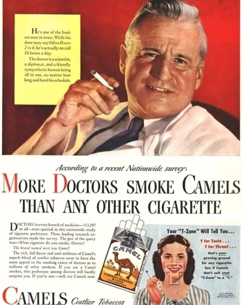 Cigarette Ads Featuring Doctors