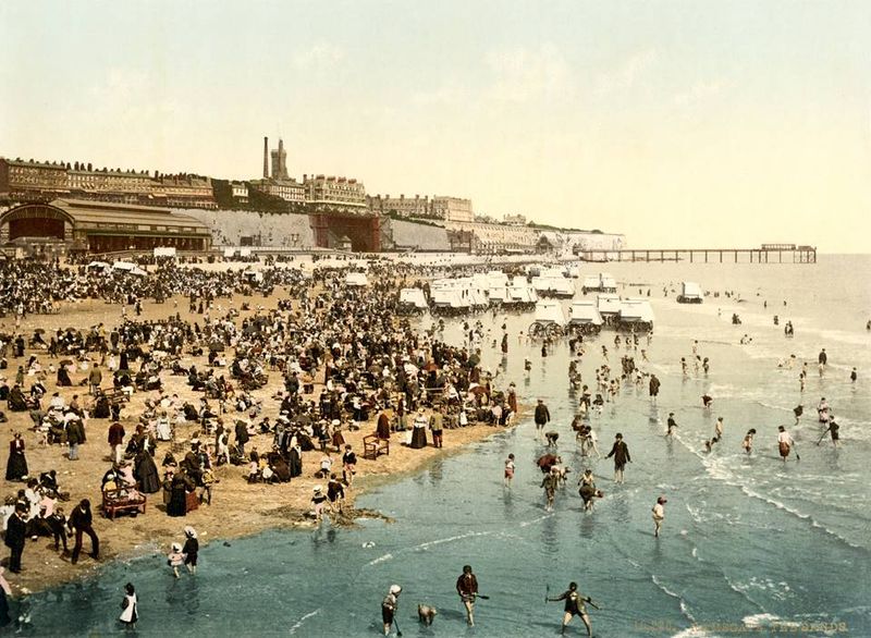 Victorian Beach Outing