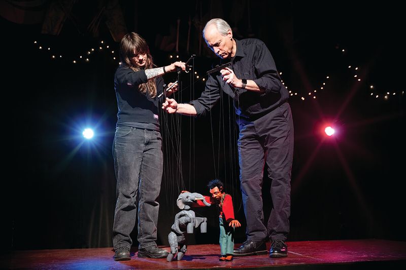 Participating in Puppet Theater Workshops