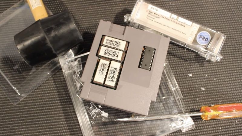 WATA-Graded NES Star Wars Prototype Cartridge