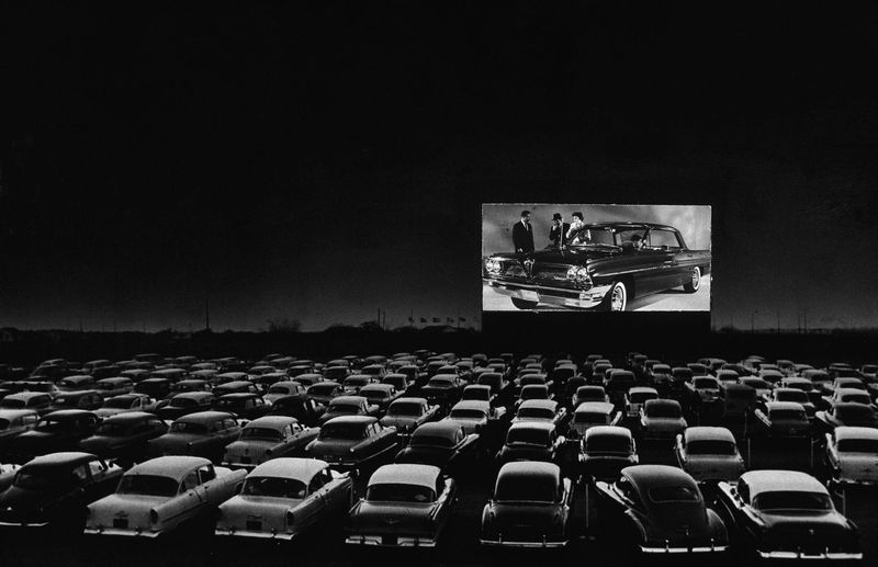 Drive-In Movies Under Starlit Skies