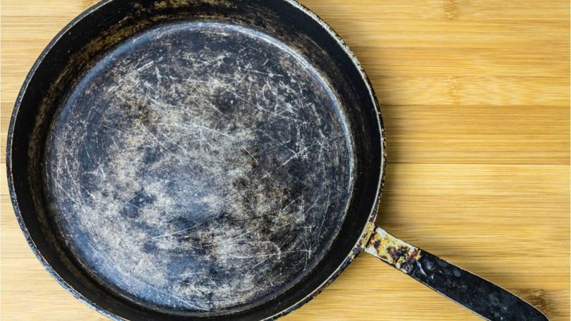 Burnt Plastic Handles on Pots and Pans