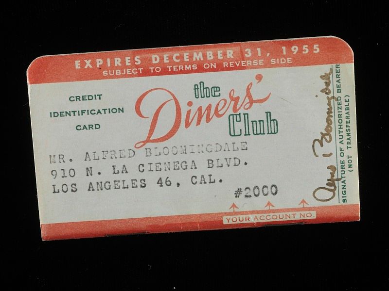 First Credit Card (Diners Club, 1950)