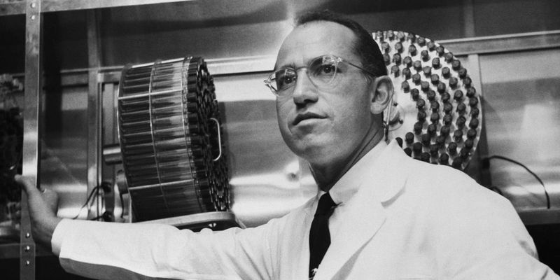 Polio Vaccine Developed by Jonas Salk (1955)