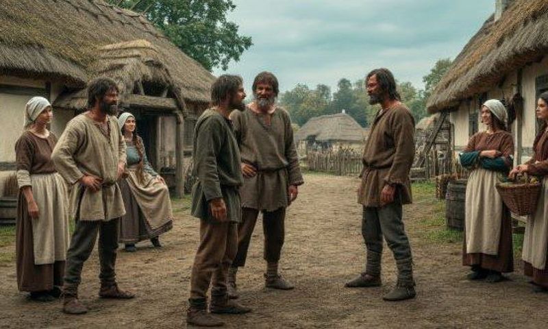 Peasants Lived in Filthy Hovels
