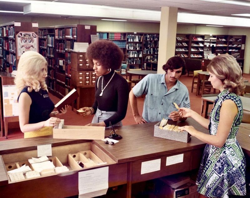 Borrowing Vinyl Records and 8-Track Tapes