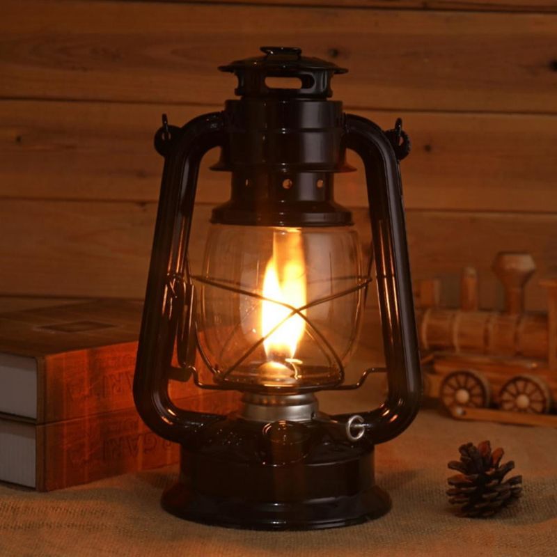 Lighting Oil Lamps or Gas Lamps