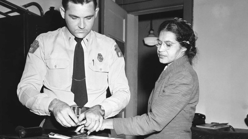 Rosa Parks Arrested (1955)