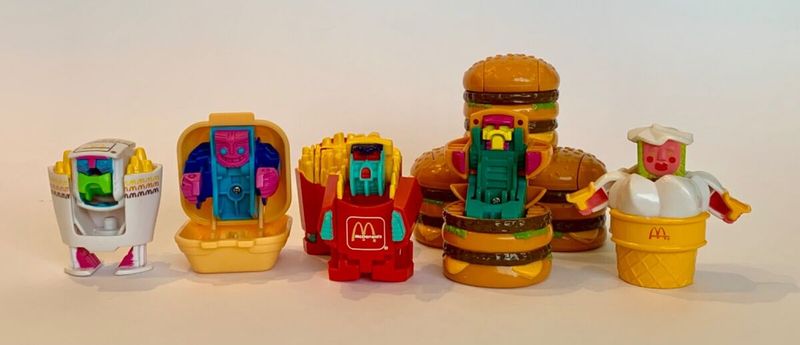 McDonald's Changeables Happy Meal Toys/Containers