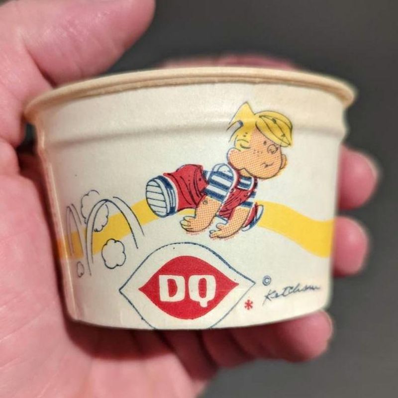 Dairy Queen's Candy-Striped Sundae Cups