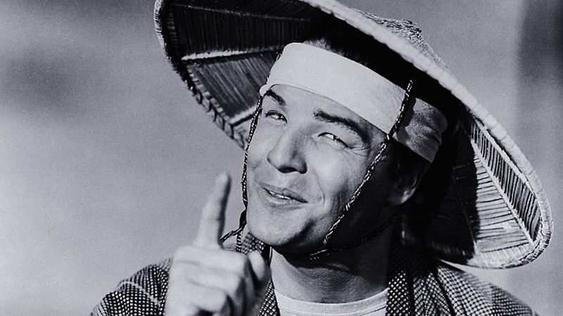 Marlon Brando's Okinawan Caricature