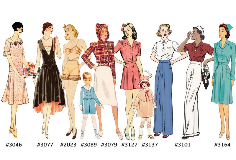Sewing Pattern Tissue Paper
